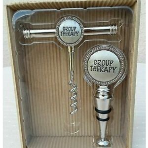 THIRSTYSTONE WINE CORKSCREW & WINESTOPPER